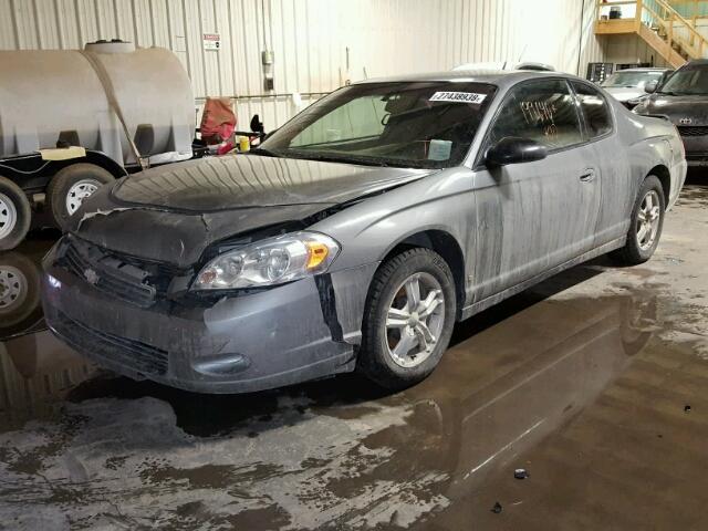 2G1WJ15N479281620 - 2007 CHEVROLET MONTE CARL SILVER photo 2