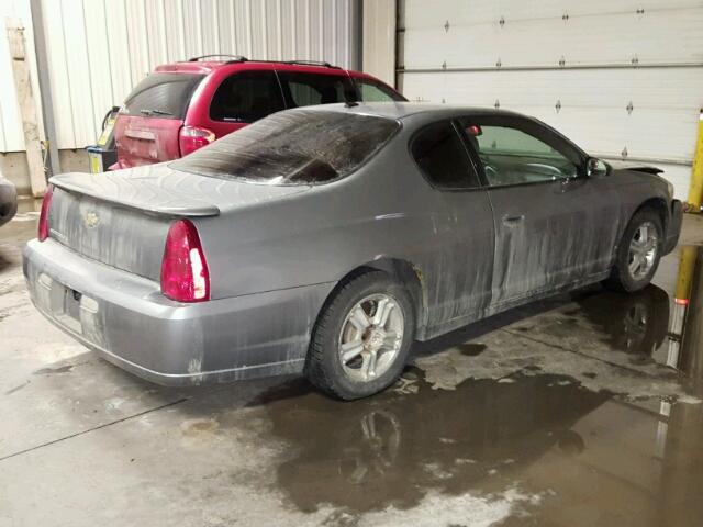 2G1WJ15N479281620 - 2007 CHEVROLET MONTE CARL SILVER photo 4