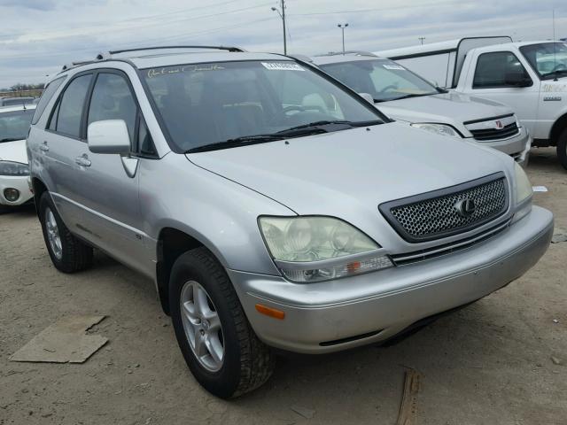 JTJHF10U710218350 - 2001 LEXUS RX 300 SILVER photo 1