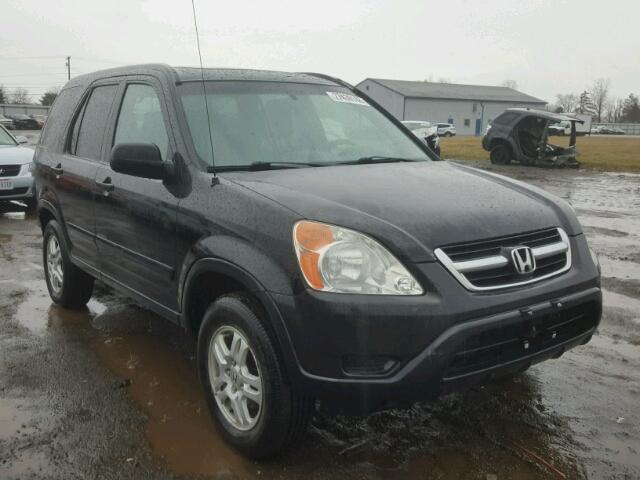 JHLRD78894C049039 - 2004 HONDA CR-V EX BLACK photo 1