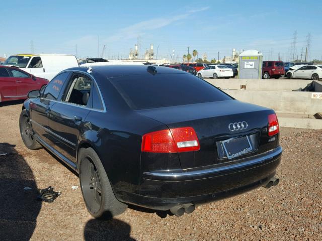 WAUML44E64N018398 - 2004 AUDI A8 L QUATT BLACK photo 3