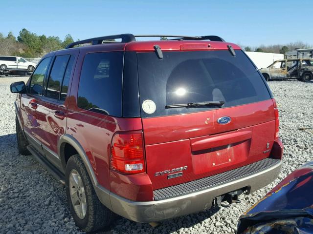 1FMDU64W73ZB15570 - 2003 FORD EXPLORER E RED photo 3