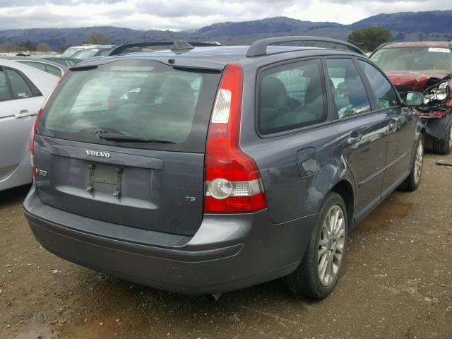 YV1MW682172313852 - 2007 VOLVO V50 T5 GRAY photo 4