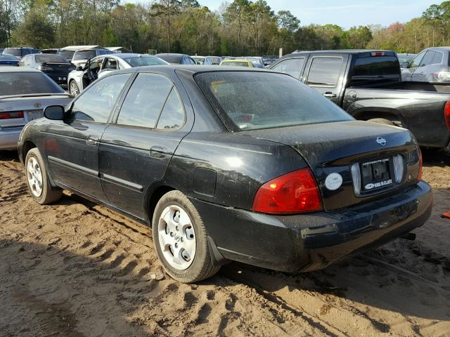 3N1CB51D26L558159 - 2006 NISSAN SENTRA 1.8 BLACK photo 3