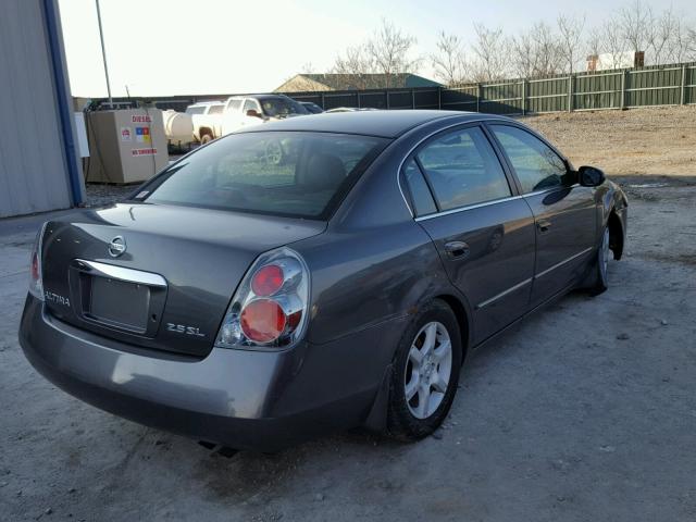 1N4AL11D55C378362 - 2005 NISSAN ALTIMA S GRAY photo 4