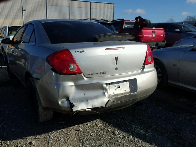 1G2ZF57B984196605 - 2008 PONTIAC G6 VALUE L SILVER photo 3