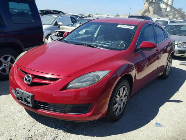 1YVHZ8BH2B5M20045 - 2011 MAZDA 6 I RED photo 2