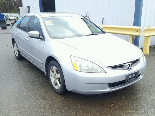 1HGCM55844A138395 - 2004 HONDA ACCORD EX SILVER photo 1