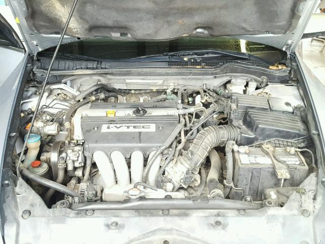 1HGCM55844A138395 - 2004 HONDA ACCORD EX SILVER photo 7