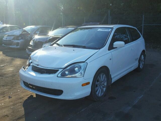 SHHEP33545U504228 - 2005 HONDA CIVIC SI WHITE photo 2