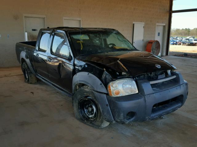 1N6ED29X12C341945 - 2002 NISSAN FRONTIER C BLACK photo 1