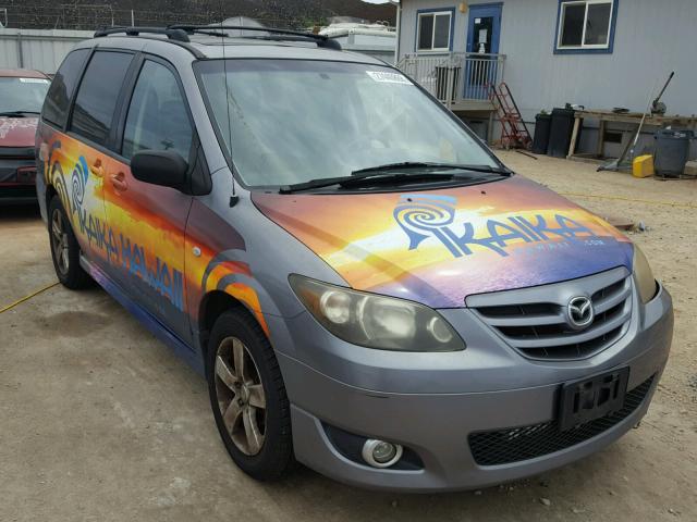 JM3LW28J050550298 - 2005 MAZDA MPV WAGON GRAY photo 1