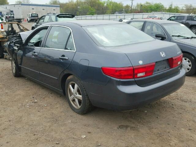 1HGCM567X5A134648 - 2005 HONDA ACCORD EX GRAY photo 3