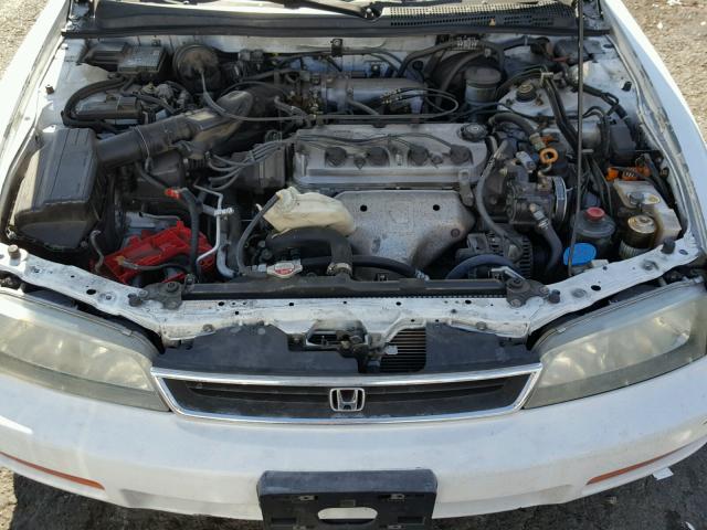 1HGCD5665VA181397 - 1997 HONDA ACCORD EX WHITE photo 7