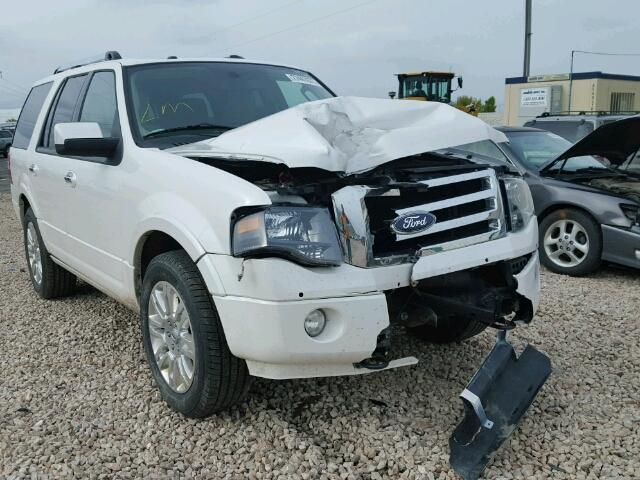 1FMJU2A50DEF30634 - 2013 FORD EXPEDITION WHITE photo 1