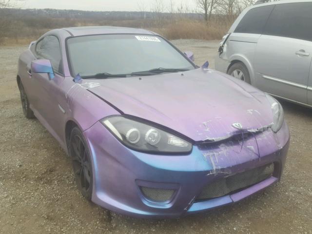 KMHHN66F47U245806 - 2007 HYUNDAI TIBURON GT TWO TONE photo 1