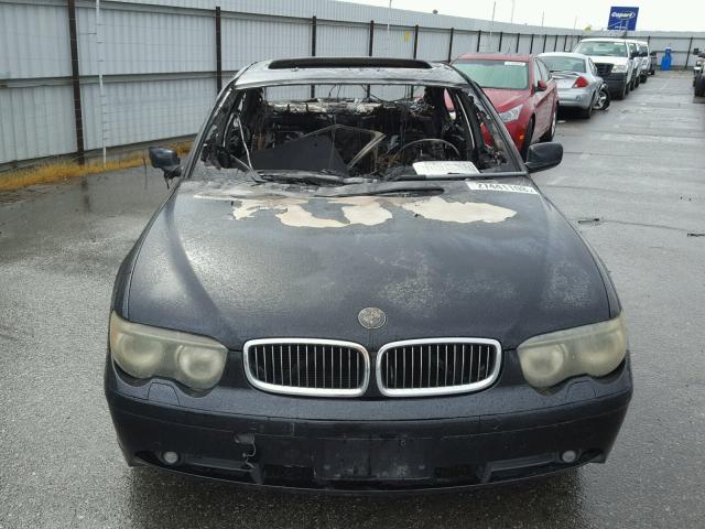 WBAGL63575DP76381 - 2005 BMW 745 I BURN photo 9