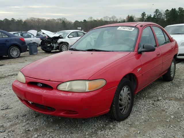 1FAFP13P5WW272432 - 1998 FORD ESCORT SE RED photo 2