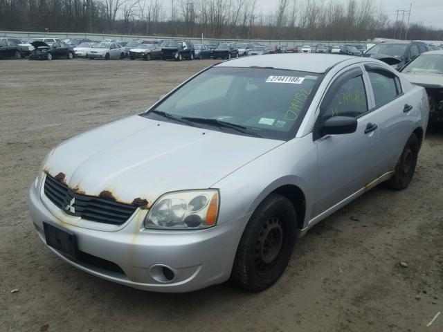 4A3AB26FX7E069813 - 2007 MITSUBISHI GALANT DE GRAY photo 2