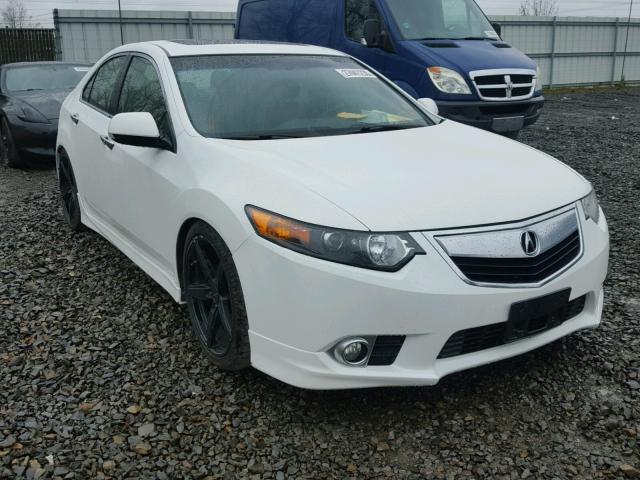 JH4CU2F88CC014191 - 2012 ACURA TSX SE WHITE photo 1