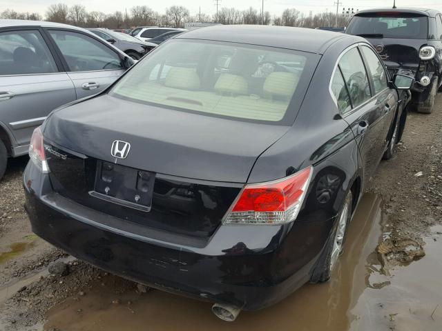 1HGCP2F46AA062143 - 2010 HONDA ACCORD LXP BLACK photo 4