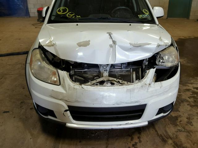 JS2YB413875108222 - 2007 SUZUKI SX4 WHITE photo 7