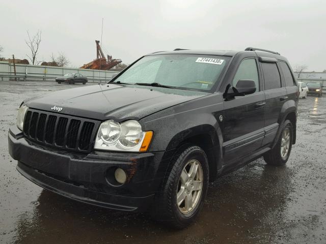 1J4HR48N45C515938 - 2005 JEEP GRAND CHER BLACK photo 2