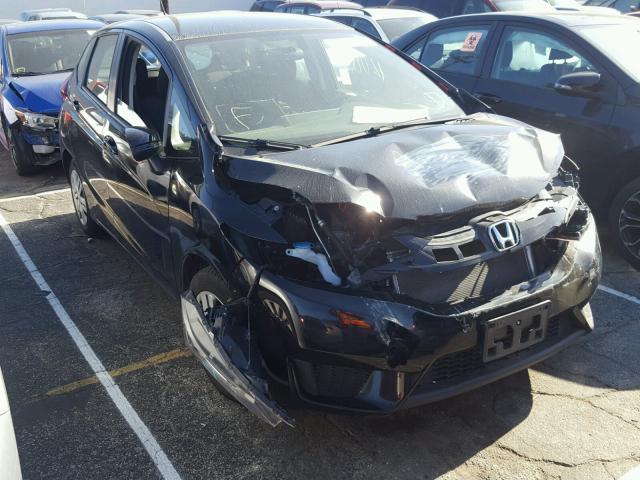 JHMGK5H53GX039526 - 2016 HONDA FIT LX BLACK photo 1