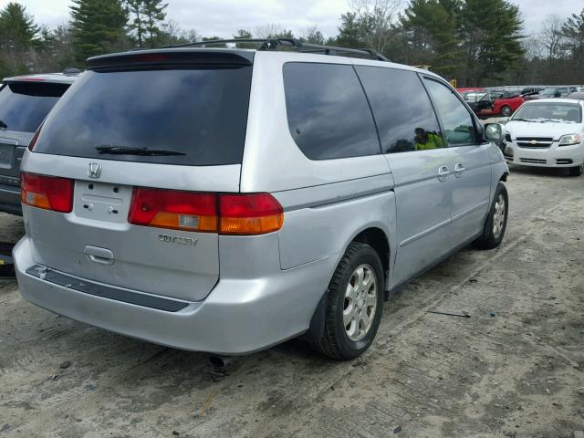 2HKRL18632H559772 - 2002 HONDA ODYSSEY EX SILVER photo 4