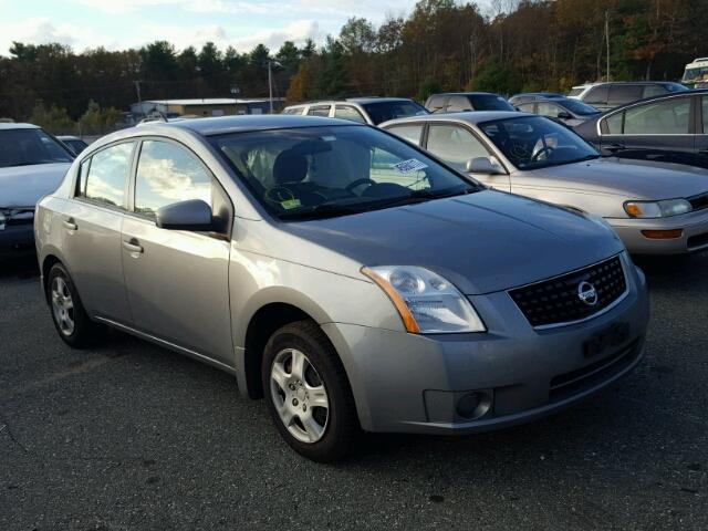 3N1AB61EX8L700184 - 2008 NISSAN SENTRA 2.0 GRAY photo 1