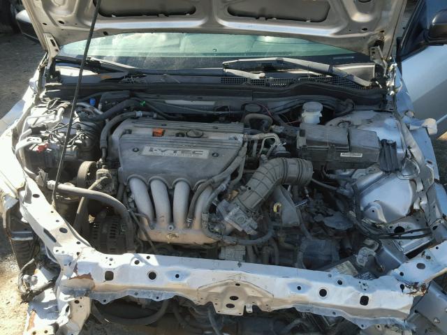 1HGCM56197A149432 - 2007 HONDA ACCORD VAL SILVER photo 7