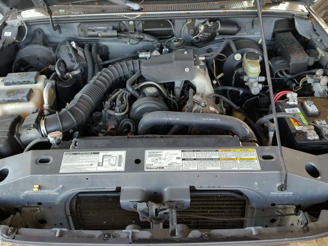 4F4YR16C5XTM19218 - 1999 MAZDA B2500 CAB GRAY photo 7