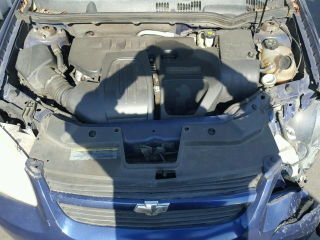 1G1AK15F467757106 - 2006 CHEVROLET COBALT LS BLUE photo 7