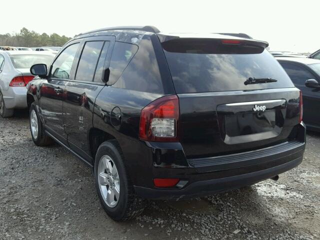 1C4NJCBA5FD313590 - 2015 JEEP COMPASS SP BLACK photo 3