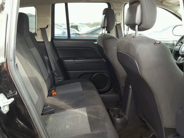 1C4NJCBA5FD313590 - 2015 JEEP COMPASS SP შავი ფოტო 6