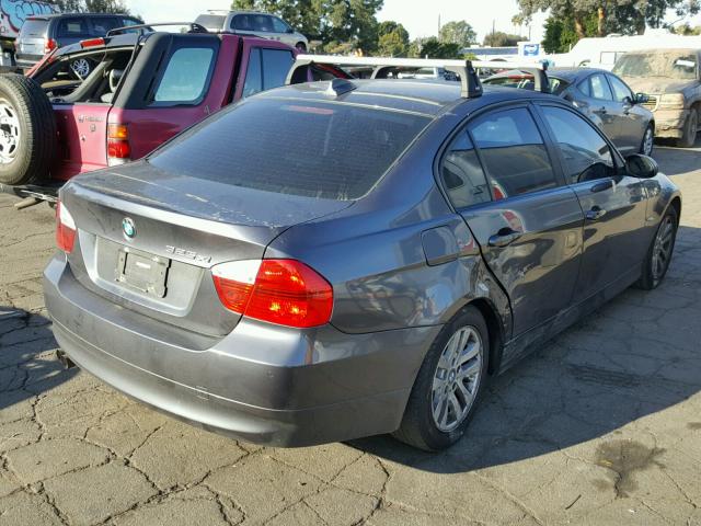 WBAVD13536KV11509 - 2006 BMW 325 XI GRAY photo 4