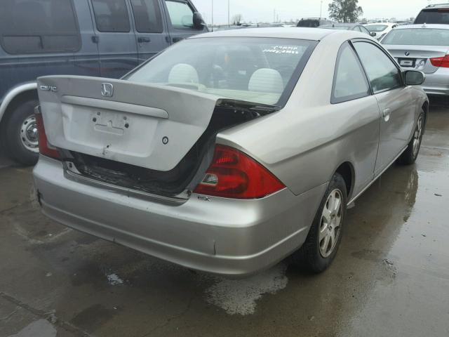 1HGEM229X3L037353 - 2003 HONDA CIVIC EX ოქროსფერი ფოტო 4