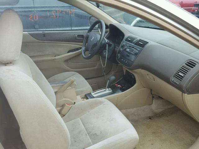 1HGEM229X3L037353 - 2003 HONDA CIVIC EX ოქროსფერი ფოტო 5