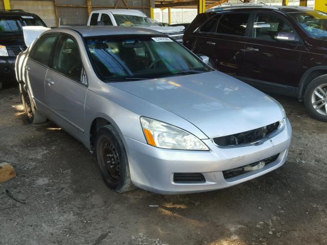 3HGCM56457G707529 - 2007 HONDA ACCORD LX SILVER photo 1