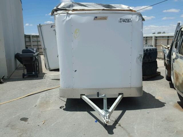 4P2FB10123U041765 - 2003 PACE TRAILER WHITE photo 2