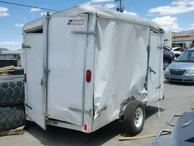 4P2FB10123U041765 - 2003 PACE TRAILER WHITE photo 6