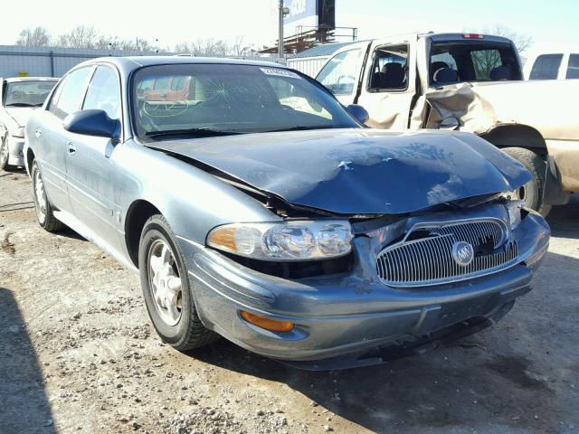 1G4HP54K21U161043 - 2001 BUICK LESABRE CU BLUE photo 1