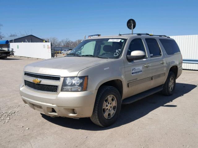 1GNSKJE77DR136293 - 2013 CHEVROLET SUBURBAN K TAN photo 2