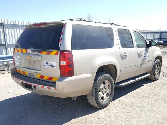 1GNSKJE77DR136293 - 2013 CHEVROLET SUBURBAN K TAN photo 4