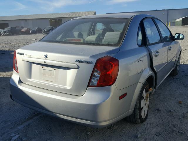 KL5JD56Z48K810944 - 2008 SUZUKI FORENZA BA SILVER photo 4