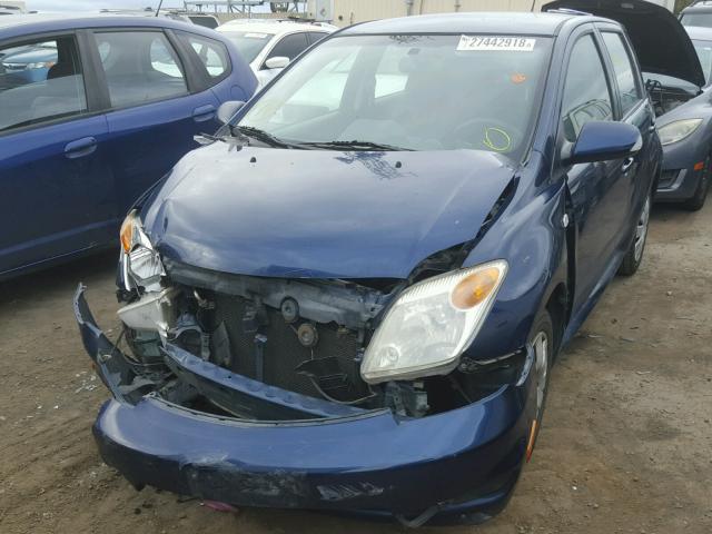 JTKKT624965016396 - 2006 TOYOTA SCION XA BLUE photo 2