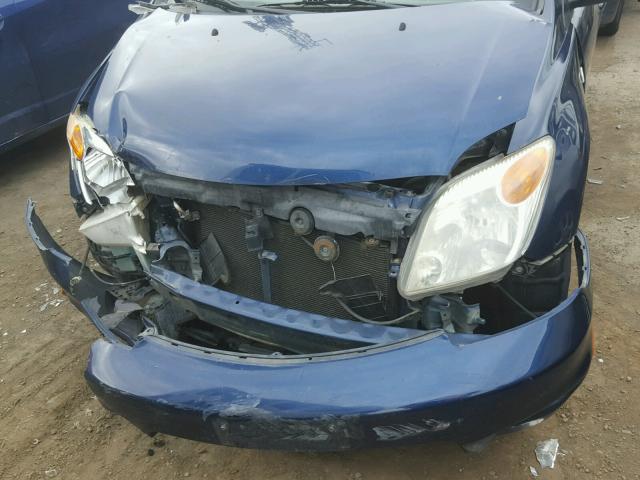 JTKKT624965016396 - 2006 TOYOTA SCION XA BLUE photo 9