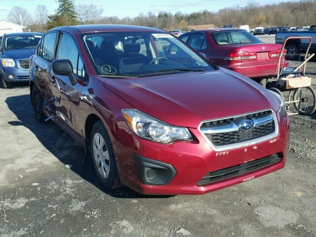 JF1GPAA66D2870743 - 2013 SUBARU IMPREZA BA MAROON photo 1