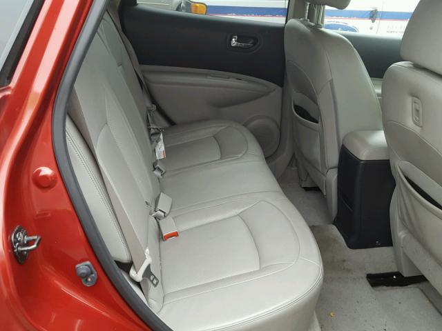 JN8AS5MV0CW356021 - 2012 NISSAN ROGUE S RED photo 6