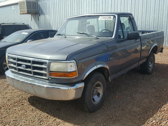 1FTEF15N1RLA71248 - 1994 FORD F150 GRAY photo 2